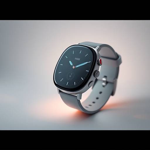 A sleek and stylish product video showcasing a new smartwatch with various features and functionalities.